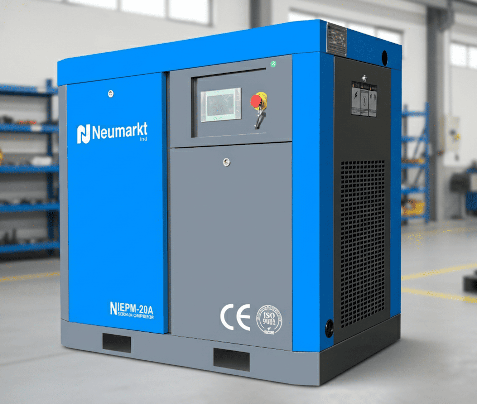 Compresor de tornillo Neumarkt Ind. NIEPM-20A